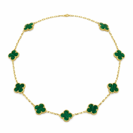 Colierul Trifoi Verde Regal