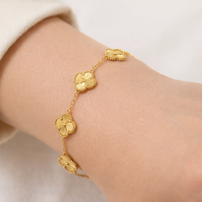 Brățară Aurie cu Trifoi