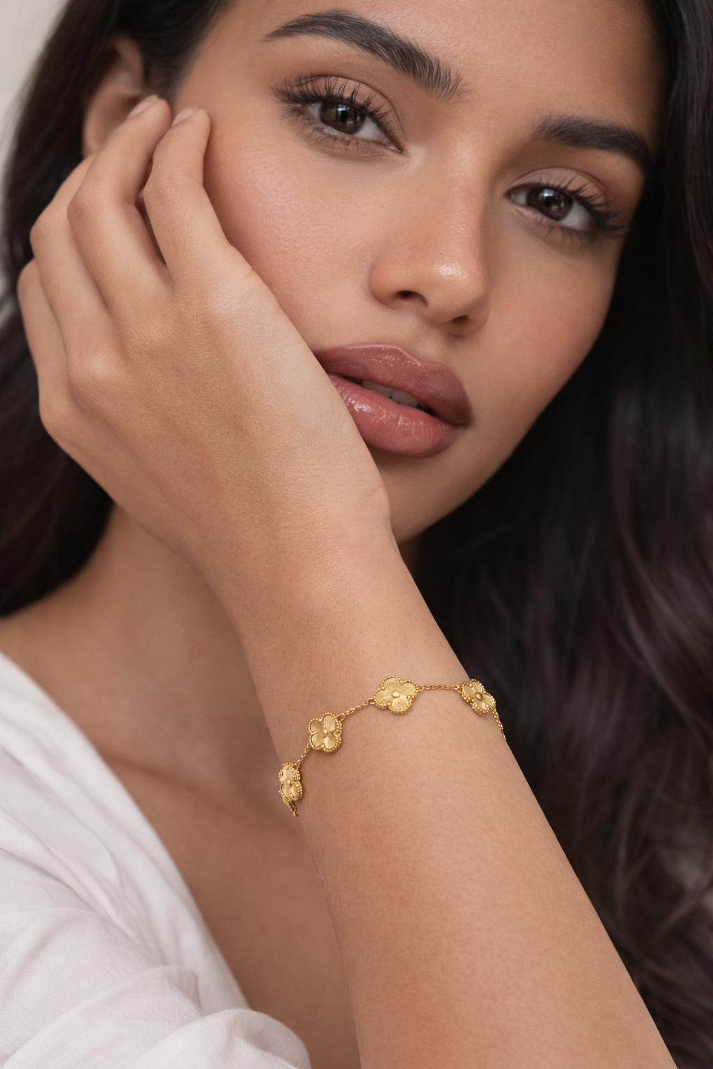 Brățară Aurie cu Trifoi