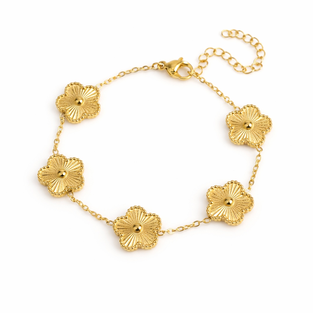 Brățară Aurie cu Trifoi