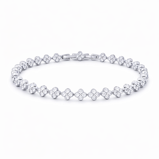 Brățară Trifoi Mini Silver