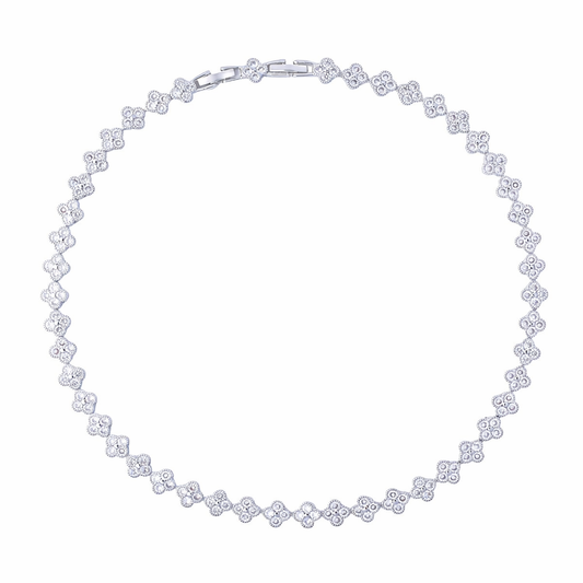 Colier Trifoi Mini Silver